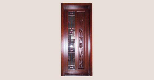 湘东卧室门选红木门中式风格还是白色好