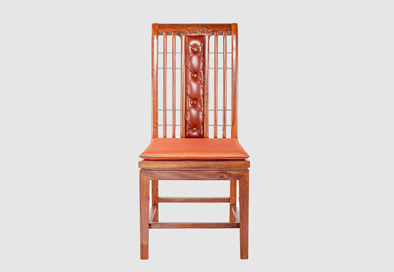 湘东芙蓉榭中式实木餐椅效果图