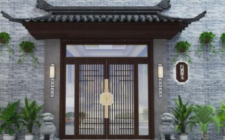 湘东您是否了解不同形式的中式门头设计要点？