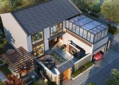 湘东谈谈如何做出更好的现代中式别墅设计
