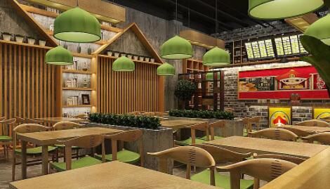 湘东如何设计中式快餐店打造中式风味